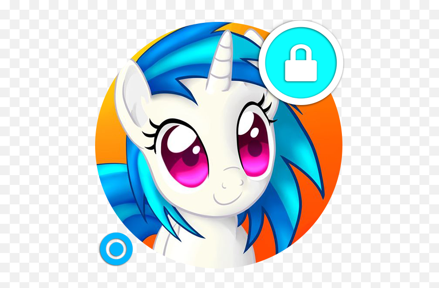 Pony Vinyl Scratch Unicorn Lock Screen Apk 10 - Download Emoji,Skelliton Trumpet Emoji