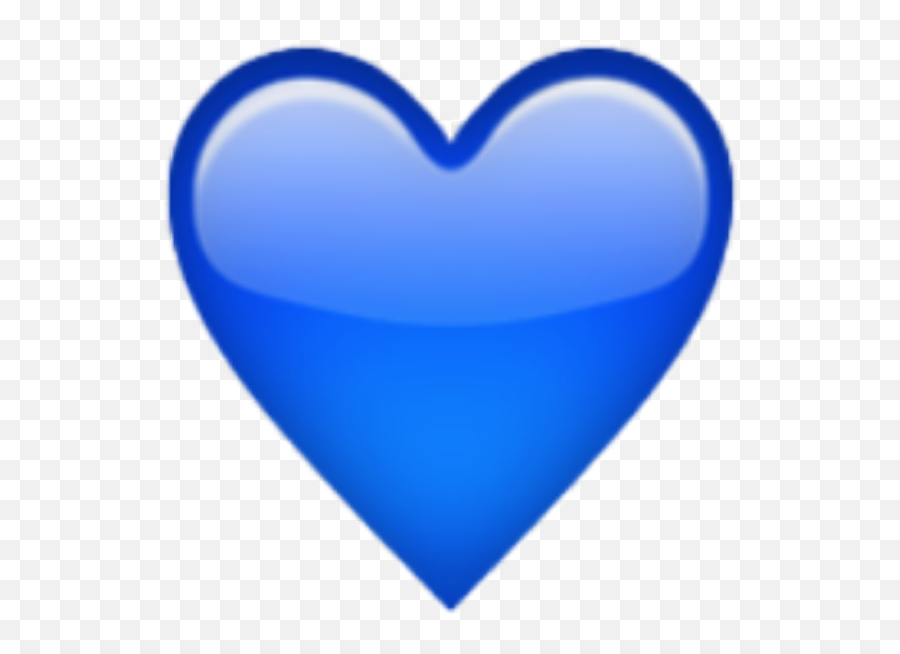 Free Transparent Emoji Png Download - Emoji Heart Blue Png,Heart Emoji Png