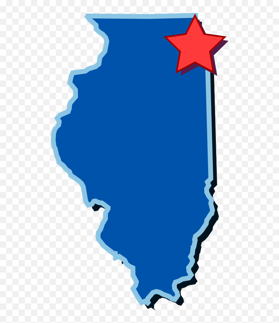 Chicago - Clip Art Library Emoji,Illinois Flag Emoji