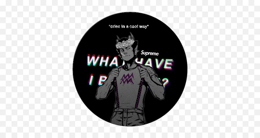 Homestuck Cronus Ampora Sticker - Supervillain Emoji,Homestuck Emoticons