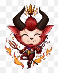 Little Devil Teemo Fanart Transparent - Little Devil Teemo Png Emoji,Teemo Emoji