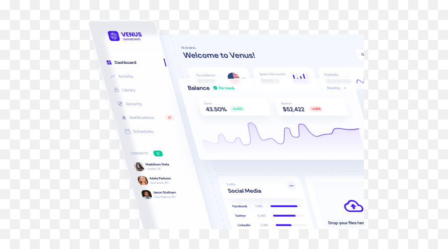 Venus Dashboard Builder Premium Drag And Drop Dashboard Emoji,Drag Drop Emoji Creator