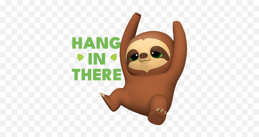 Yoohoo Stickers Boston Creative Studio Emoji,Sloth Emoji