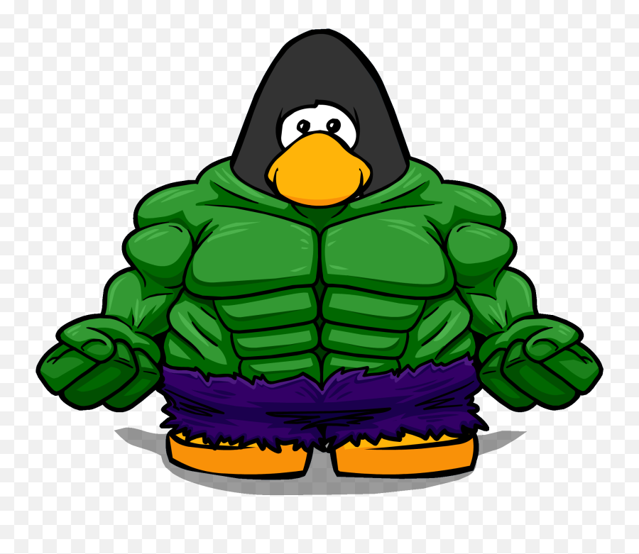 Hulk Bodysuit - Club Penguin Emoji,Hulk Smash Emoji