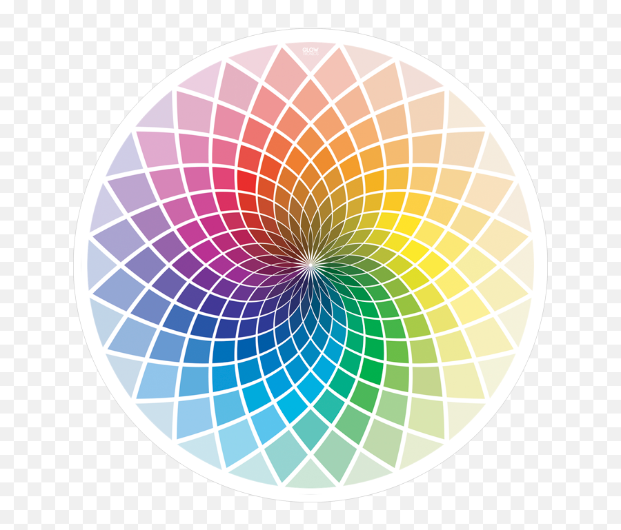 Geometric Art Colorful Art Color Theory - Millennium Emoji,Color Emotion Art
