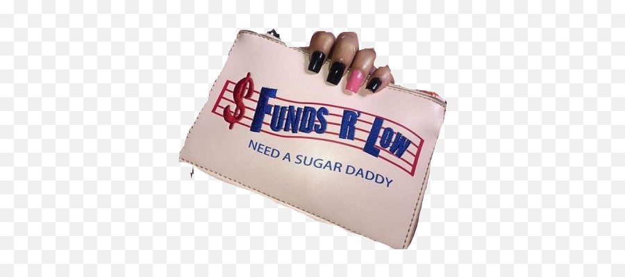 Sugarbaby Sugar Sugardaddy Sticker - Nail Polish Emoji,Sugar Daddy Emoji