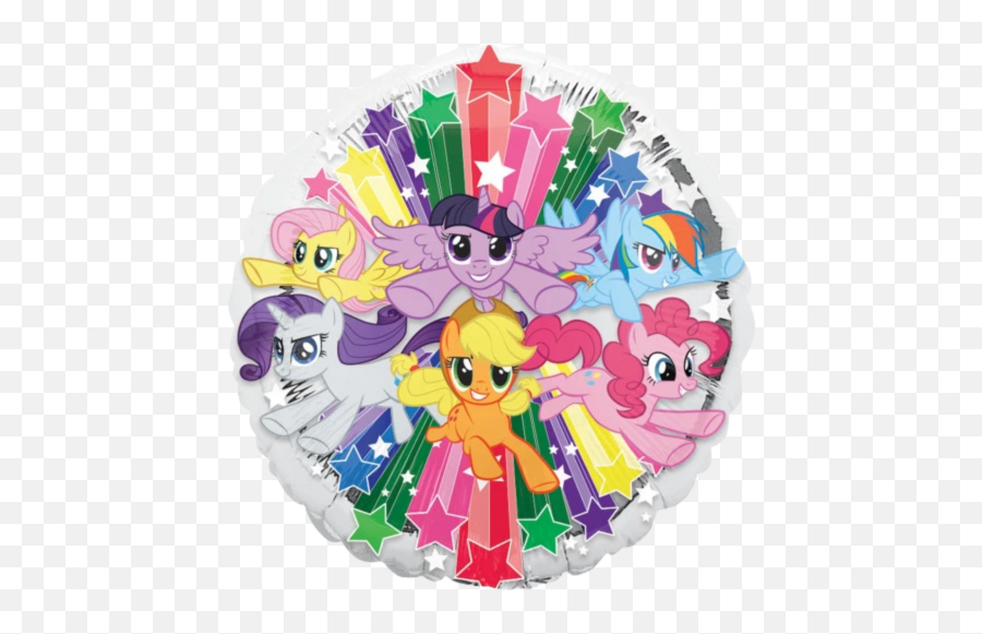 Balloons - Foils Bublbles U0026 Orbz U2013 Tagged My Little Pony My Little Pony Round Emoji,My Little Pony Emoji