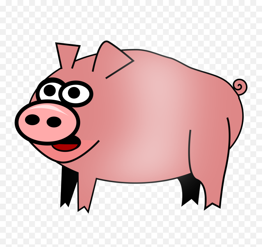 Cute Pig Clipart - Clipartix Ham Is What Meat Emoji,Pig Emoji Png