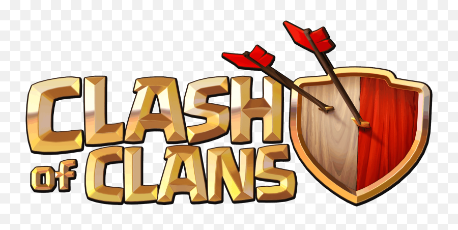 Clash Of Clans Logo Transparent Png - Clash Of Clans Emoji,Cwl Emoji