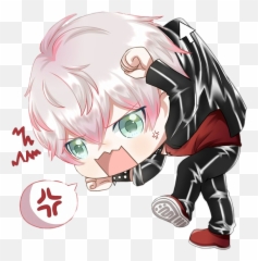Saeran Saeranchoi Sticker - Fictional Character Emoji,Mystic Messenger Saeran Emoji