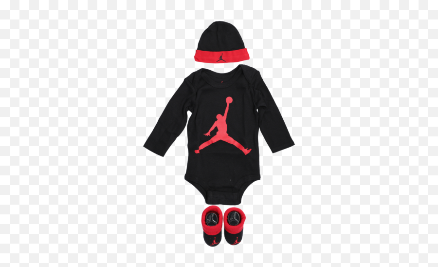 Jordan Jumpman Body Set Baby Zwart F023 Lifestyle - Hooded Emoji,Jordan Jumpman Emoji