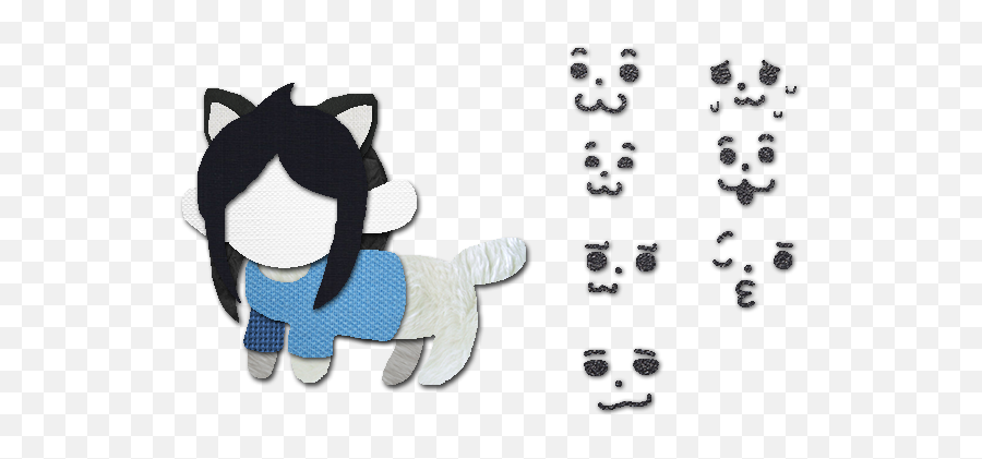 Make Your Own Temmie Undertale Undertale Light Of My - Dot Emoji,Cyberpunk 2077 Logo Emoji