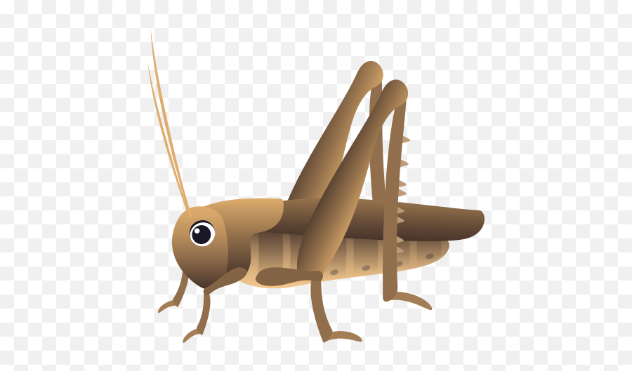 Emoji Cricket Grasshopper - Cricket Emoji,Cockroach Emoji
