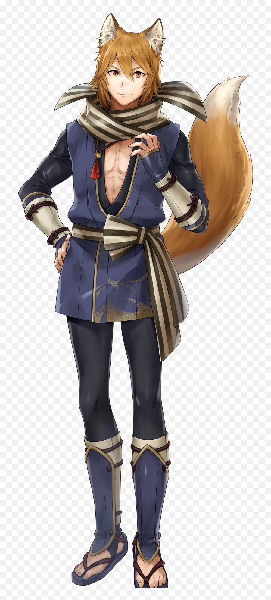 Kaden Kitsune Braggart - Fire Emblem Heroes Wiki Fe Heroes Kaden Emoji,Rock My Emotions By Kitsune^2.