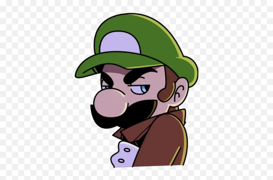 Luigi Stickers For Whatsapp - Luigi Stickers Whatsapp Emoji,Luigi Emojis