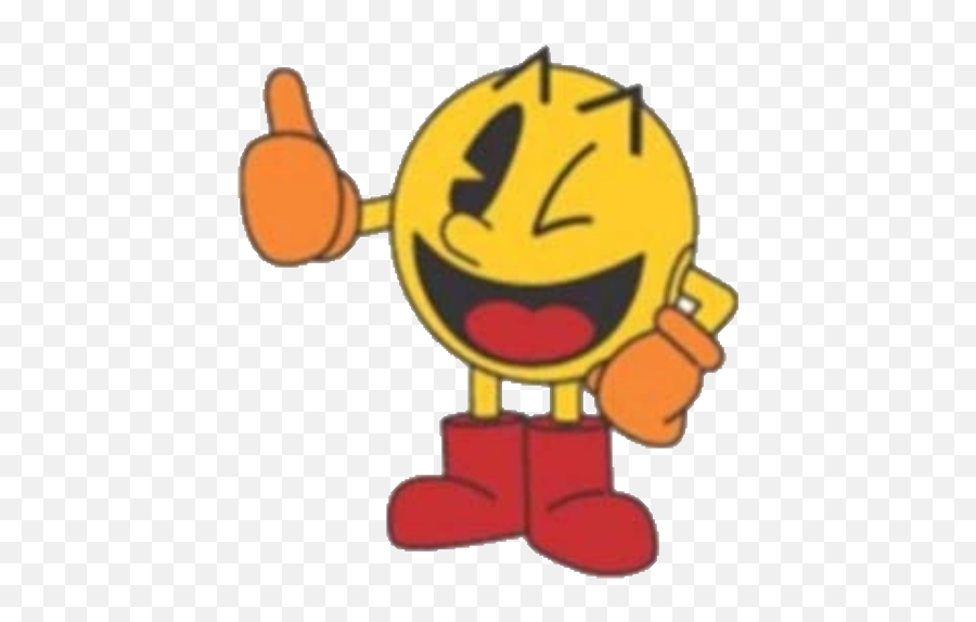 Pacman - Pac Man Transparent Emoji,Japanese Emoticon Focused