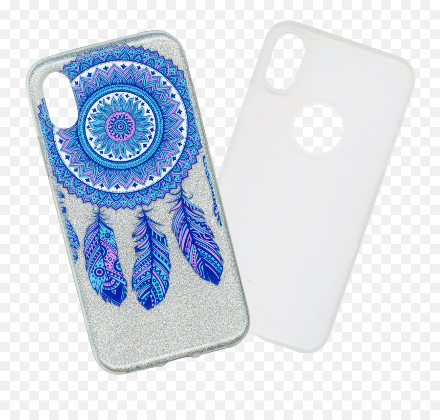 Iphone X10xs Mm Feathers Glitter Hybrid - Dreamcatcher Emoji,Iphone X Max Emoji