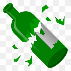Broken Bottle - Broken Bottle Clipart Png Download Full Broken Bottle Clip Art Emoji,Baby Bottle Emoji Clipart