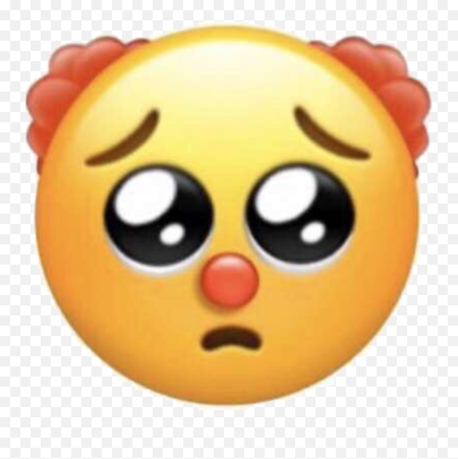 Emoji Sad Sademoji Clown Clownemoji - Emoji Stickers For Snap,Boi Emoji