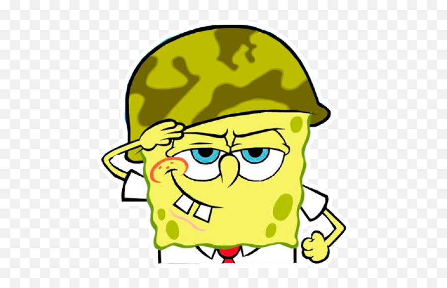Sticker Maker - Army Spongebob Emoji,Emoji Tirando Dinero