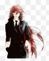 Grell Kuroshitsuji Sticker - Black Butler Personajes Rojo Emoji,Grell Sutcliff Emojis
