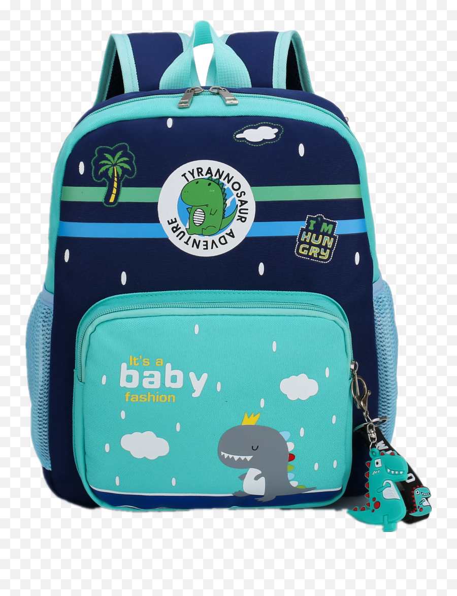 Lachin Lekòl Primè Elèv Sakado Sakado Dinozò Lekòl Valiz - Tas Baby Fashion Emoji,Wechat Dinosaur Emoticon