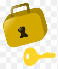 Lock And Key Png Svg Clip Art For Web - Cartoon Lock And Key Emoji,Emoji With Lock And Key