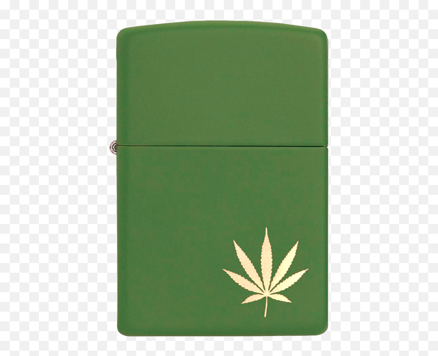 Marijuana Leaf On The Side - Zippo Lighter Mushroom New Solid Emoji,Weed Emoticon Reggae Transparent