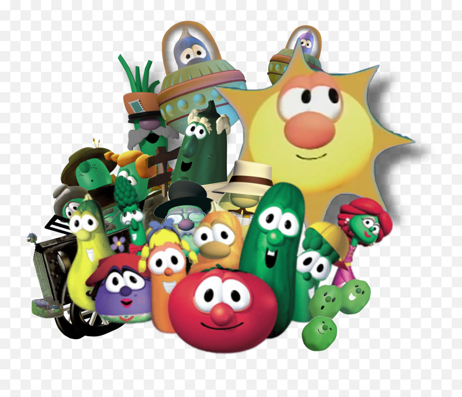 Veggietales Sticker By Yyll65 Emoji,Cucumber Android Emoji