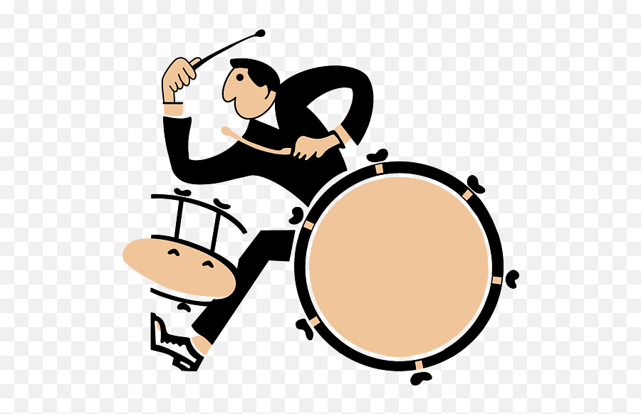 The Drummer Round Beach Towel For Sale By Mark Rogan - The Drummer Poster Emoji,Most Emotion Drummer