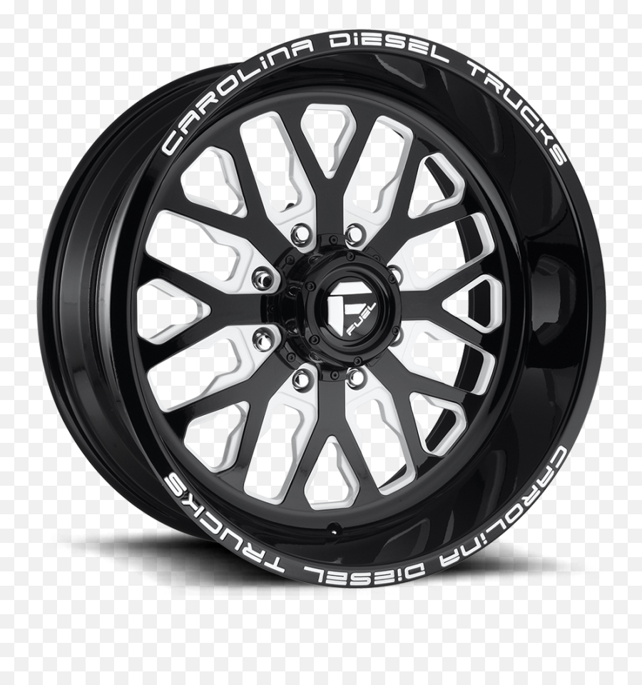 Fuel Forged Ff45 Black And Milled 22x10 - 25 Set Of 4 Wheels 8 Lug Fuel Wheels Emoji,Work Emotion Cr 