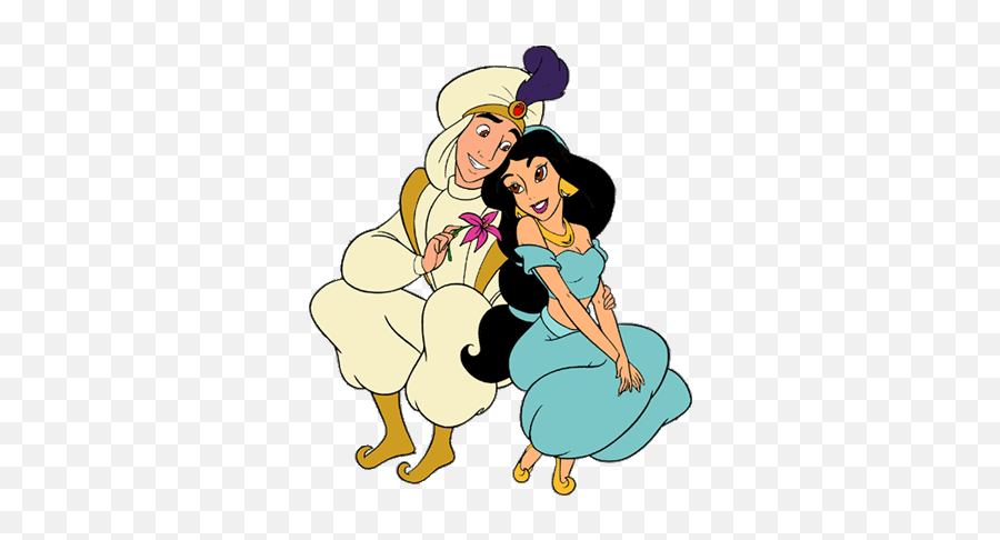 Download Disney Princess Jasmine Border - Aladdin Jasmine Clipart Emoji,Aladdin And Jasmine Emojis