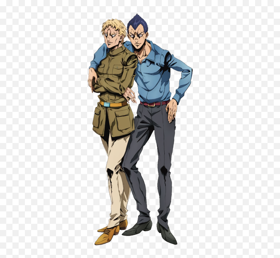 Jojou0027s Bizarre Adventure Vento Aureo Characters - Tv Tropes Sorbet Jojo Emoji,Jotaro Kujo Emotion