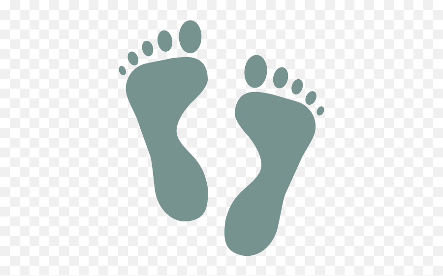 Oscuridad - Human Footprint Vector Emoji,Emoticon Sacando El Dedo Del Medio Para Facebook