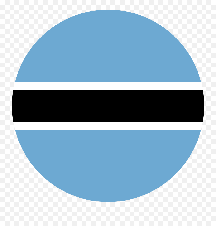 Flag Of Botswana Flag Download - Botswana Icon Emoji,Denmark Flag Emoji