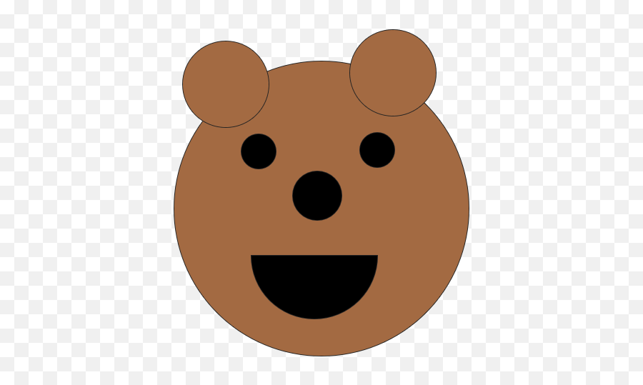 Kano World Studio Emoji,Emoticon Faces Bear