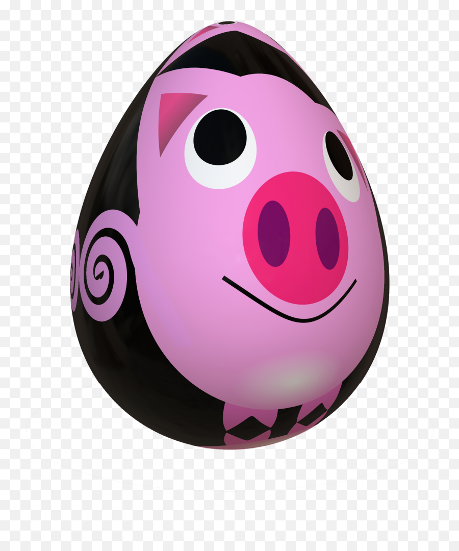 Pig Egg Png Free Stock Photo - Huevos Pintados De Cerdos Emoji,Egg Emoticon