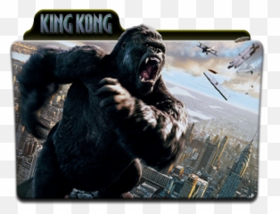 King Kong Folder Icon Png - Designbust Emoji,Three Monkey Emojis What Movie
