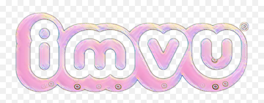 Imvu Sticker - Pink Imvu Logo Emoji,Imvu Emoji