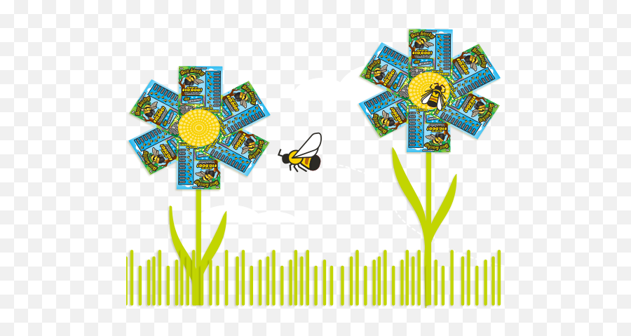 Bee Lucky - The Minnesota Lottery Emoji,Fb Flower Emoticons For Likes