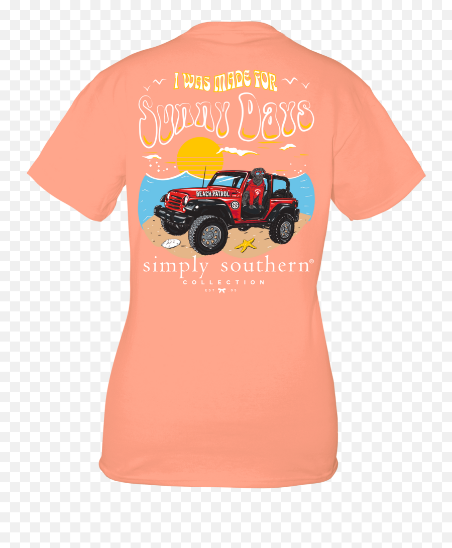 Simply Southern Tees Monogram Market Emoji,Pink Jeep Emoji