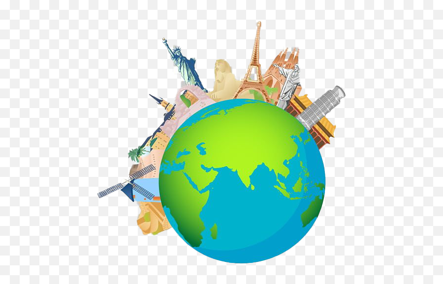 Travel Earth Globe Png Free Download Png Mart Emoji,World Globe Emoji