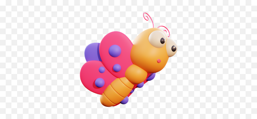 Butterfly Icon - Download In Colored Outline Style Emoji,Dancing Insects Emoji