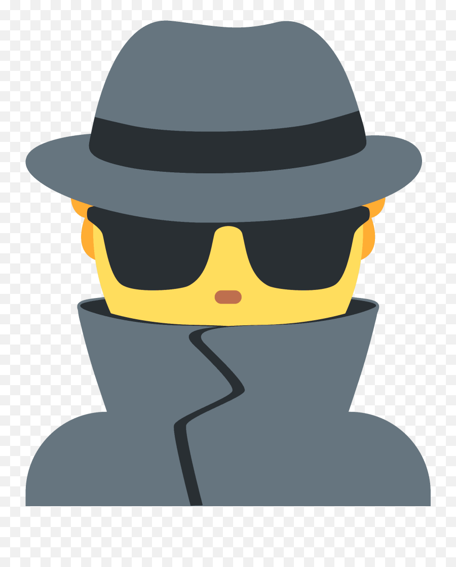 Man Detective Emoji Clipart Free Download Transparent Png,Discord Logo Emoji Copy Paste