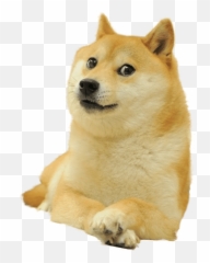Doge Full Smiling Transparent Png - Doge Black And White Emoji,Doge Emoji