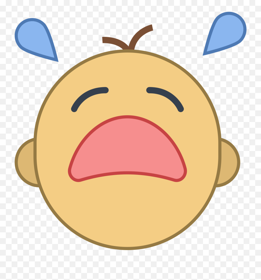 Bebe Llorando Png 1 Png Image - Crying Baby Icon Png Emoji,Emoji Llorando Png