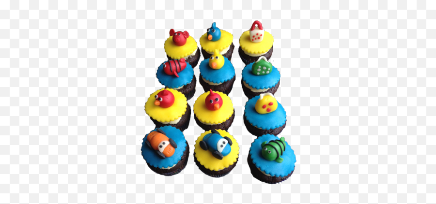 Fondant Cupcakes - Cake Decorating Supply Emoji,Emoji Cupcake Designs