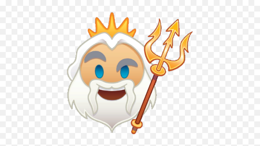 King Triton - Happy Emoji,Triton Emoji