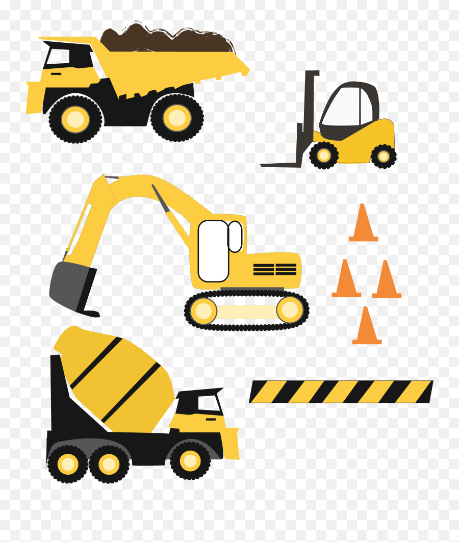 Scalable Vector Graphics Clip Art Heavy - Transparent Construction Vehicles Clipart Emoji,Construction Equipment Emoji