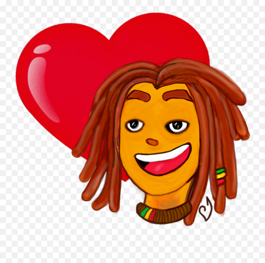 Rasta Rastaboy Rastalove Boy Sticker By Dubrootsgirl - Happy Emoji,Dreadlock Emoji